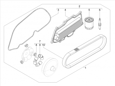 Complete wear and maintenance kit